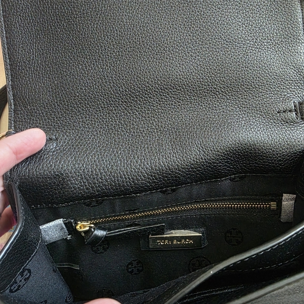 CYBER MONDAY! NWOT TORY BURCH BOMBE T COMBO CROSSBODY BAG - Picture 7 of 8